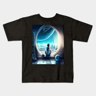 The rocket boy Kids T-Shirt